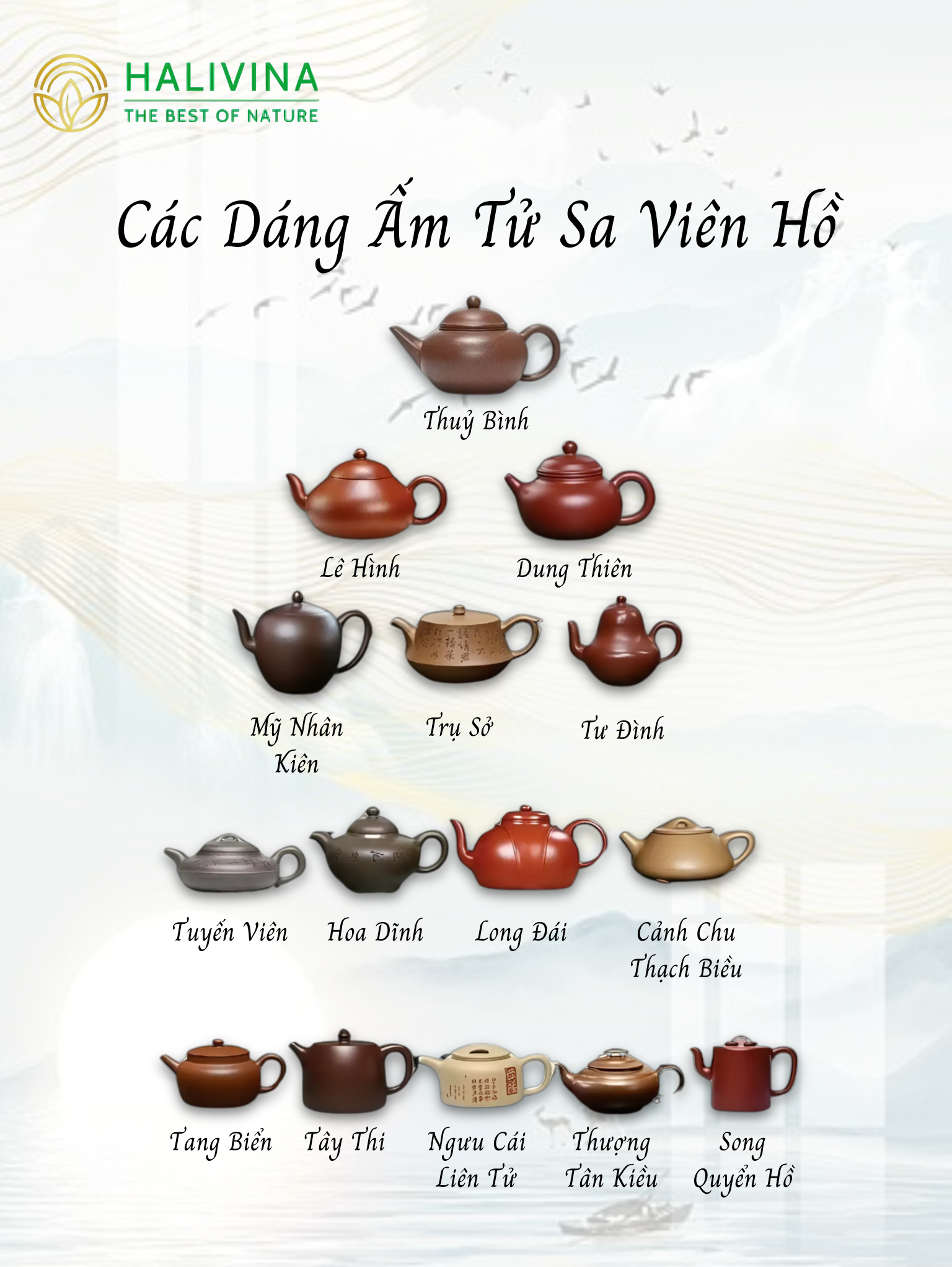 Khám Phá 75 Dáng Ấm Tử Sa - 75 Tác Phẩm Kinh Điển Trong Trà Nghệ Trung Hoa