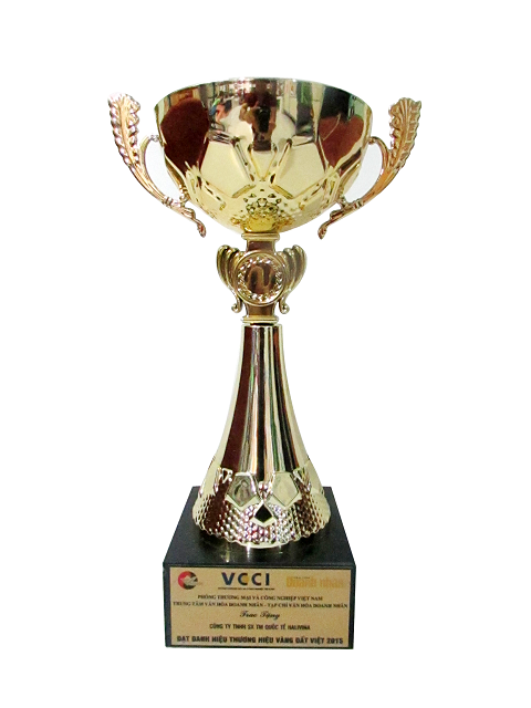 CUP THƯƠNG HIỆU VÀNG