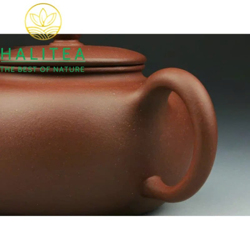 Ấm Tử Sa Cự Luân Châu 340ml – Nguyên Khoáng Đế Tào Thanh Toàn Thủ Công