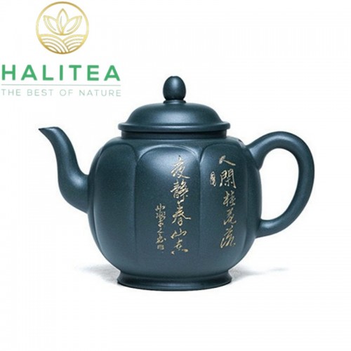 Ấm Tử Sa Cung Đăng Lục Nê 270ml