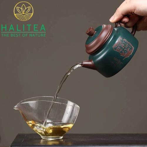 Ấm Tử Sa Đức Chung Lục Nê 220ml