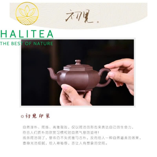 Ấm Tử Sa Tàng Lục Phương 250ml – Nguyên Khoáng Lão Tử Nê Thủ Công