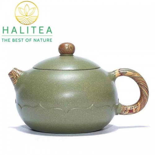Ấm Tử Sa Tây Thi Hoa Sen Đậu Thanh Nê 250ml