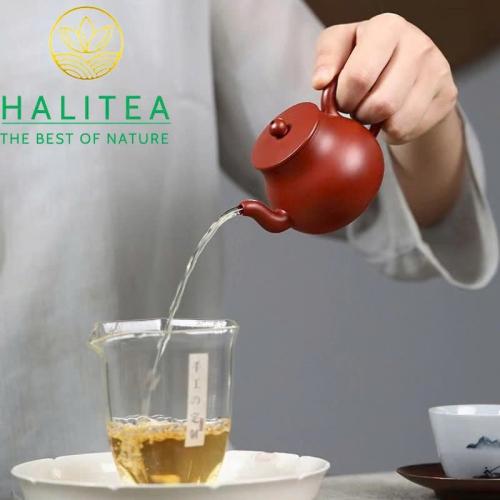 Ấm Tử Sa Tiểu Phẩm Ngọc Thiền Đại Hồng Bào 120ml – Nguyên Khoáng Đại Hồng Bào Nghi Hưng
