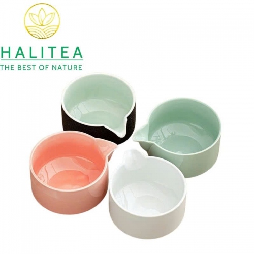 Bát Trà Matcha Nhật Bản Có Miệng Rót – Gốm Sứ Cao Cấp 600ml (4 Màu)