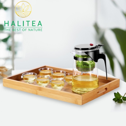 Bình Pha Trà Thủy Tinh Cao Cấp 700ml