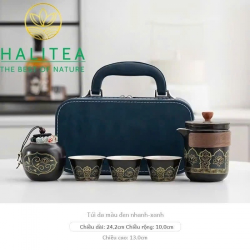 Bộ Ấm Trà Du Lịch Sứ Cao Cấp