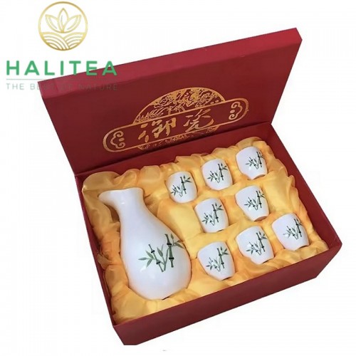 Bộ Bình Ly Rượu Sứ Cao Cấp