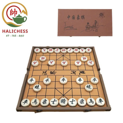Bộ Cờ Tướng Gỗ Gấp Gọn Cao Cấp – Bàn Cờ Mang Đi Tiện Lợi
