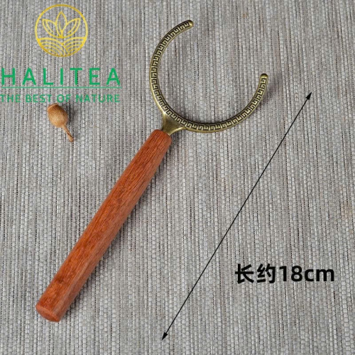 Bộ Trà Đạo Lục Quân Tử Gỗ Hoa Lê 6 Món – Dụng Cụ Pha Trà Công Phu