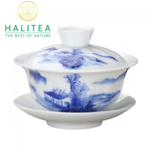 Chén Khải Pha Trà Sứ 180ml CK08
