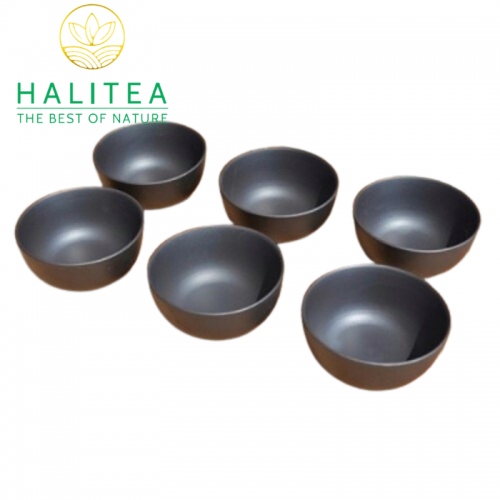 Chén Trà Đất Sét Đen Không Tráng Men 30ml