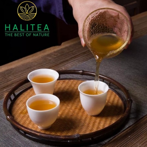 Chén Trà Sứ Bạch Định Thấu Quang Cao Cấp 64ml