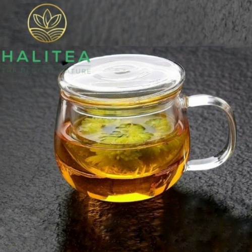 Cốc - Ly Pha Trà Thủy Tinh Lõi Lọc Tiện Lợi 300ml