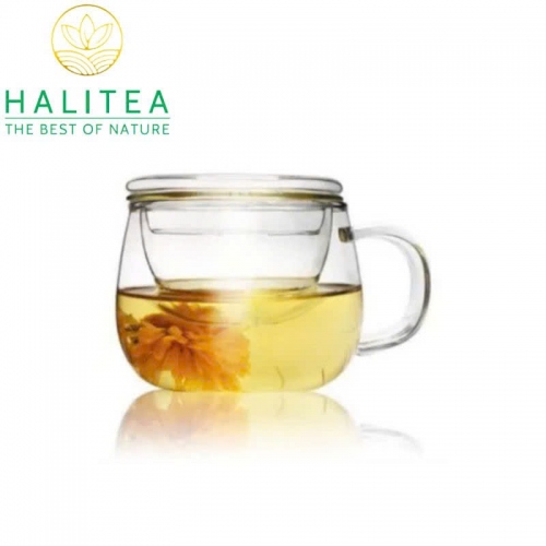Cốc - Ly Pha Trà Thủy Tinh Lõi Lọc Tiện Lợi 300ml