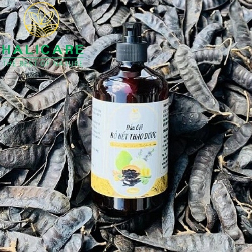 Dầu Gội Thiên Nhiên HaliCare Bồ Kết & Thảo Dược Chai 500ml