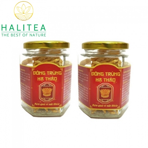 Đông Trùng Hạ Thảo VN Sấy Thăng Hoa Dùng Pha Trà Hũ 10gr