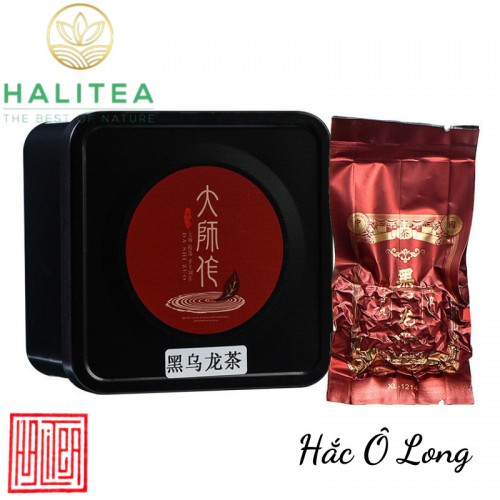 Hắc Ô Long Hộp Thiếc 70g/ hộp/ 10 gói