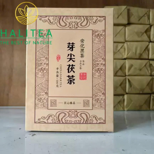 Hắc Trà An Hóa Truyền Thế Kim Hoa Phúc Chuyên 2015 – Bánh 500g