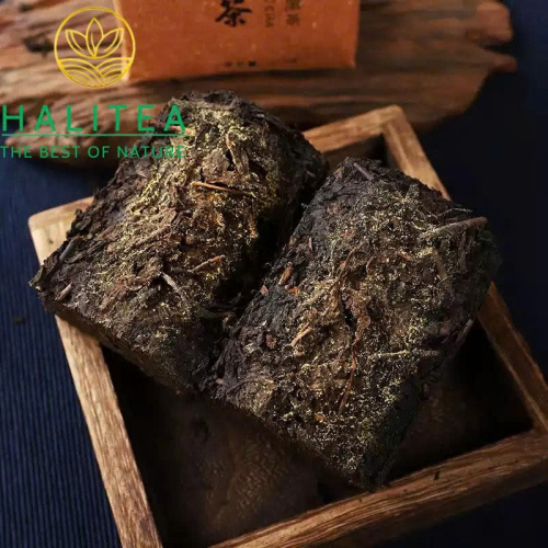 Hắc Trà Kim Hoa Hồ Nam An Hoá 2015 – Bánh 220g