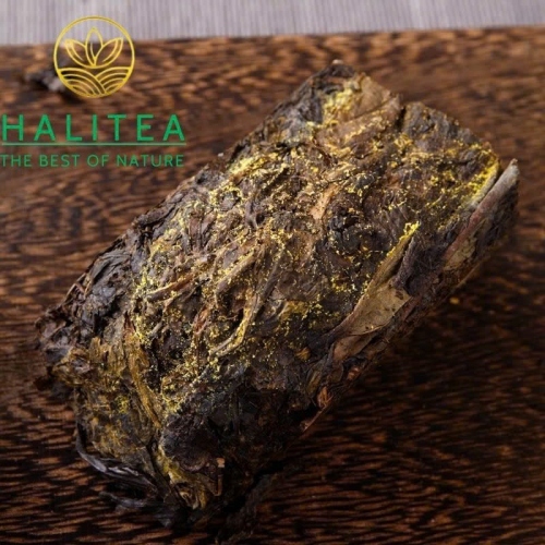 Hắc Trà Kim Hoa Hồ Nam An Hoá 2015 – Bánh 220g