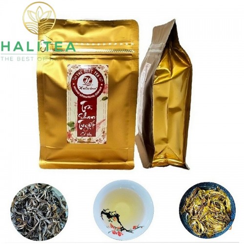 Hoàng Trà Shan Tuyết Cổ Thụ Suối Giàng Yên Bái Túi Zipper 80Gr