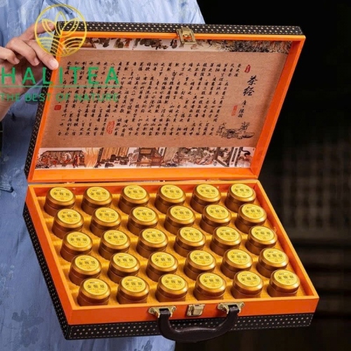 Hồng Trà  Kim Tuấn Mi Cống Phẩm – Hộp Quà Kim Hoàng 250g