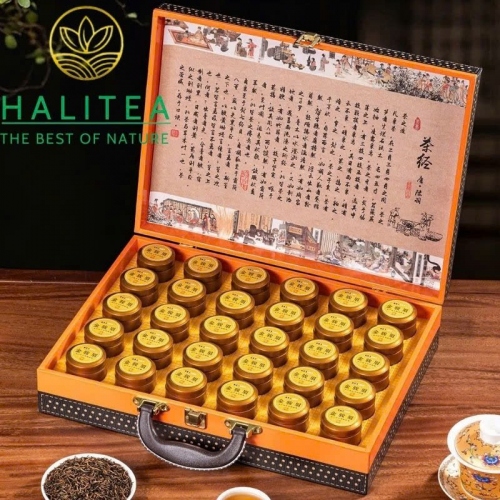 Hồng Trà  Kim Tuấn Mi Cống Phẩm – Hộp Quà Kim Hoàng 250g