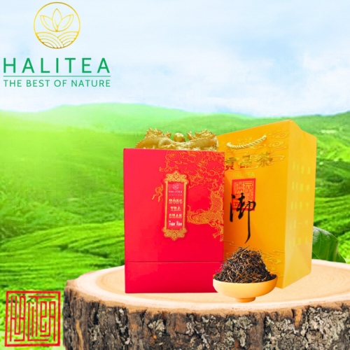 Hồng Trà Shan Trăm Năm HALITEA Di Sản Hộp Ấn Đỏ Cao Cấp 180Gr
