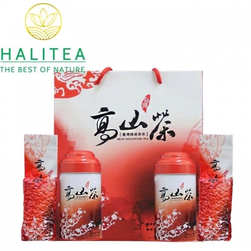 Hộp Trà Ô Long Kim Tuyên Cao Sơn Đài Loan (Jinxuan Oolong Tea) – Hộp Quà 2 Lon 300g
