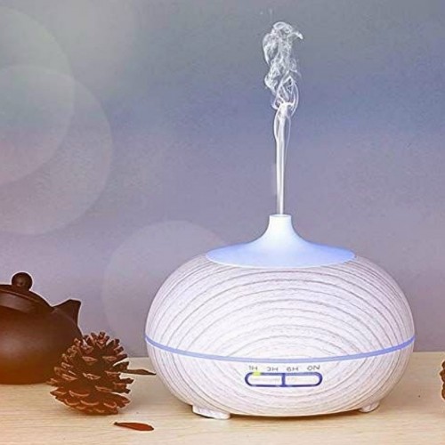 Máy Khuếch Tán Tinh Dầu Trái Bí Lùn 550ml + Tặng Chai Tinh Dầu 10ml