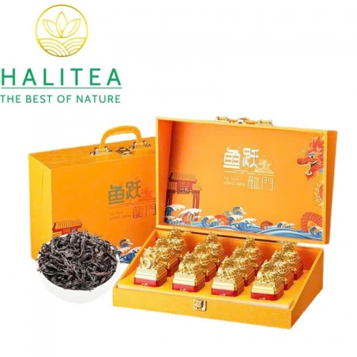 Nham Trà Nhục Quế Vũ Di – Hộp Quà Cá Chép Vượt Long Môn Cao Cấp 250g