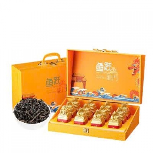 Nham Trà Vũ Di Thuỷ Tiên Lão Công Kim Long Ấn Bảo – Hộp Quà Cao Cấp 250g