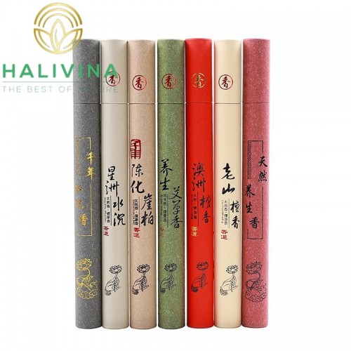 Nhang Trầm Không Tăm Cao Cấp 8 Hương Thơm 21cm