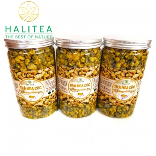 Set Quà Tặng Trà Hoa Cúc - Chamomile Tea Hộp Giấy Kraft  450Gr
