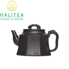 Ấm Tử Sa Bát Phương Long Quyền 330ml – Hắc Nê Nguyên Khoáng...