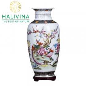 Bình Hoa Gốm Sứ Phong Thuỷ Cao Cấp KT36X16CM