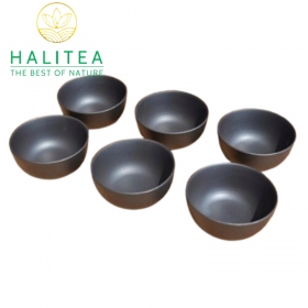Chén Trà Đất Sét Đen Không Tráng Men 30ml