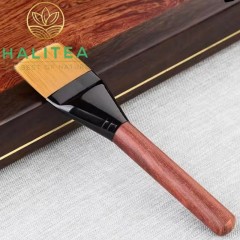 Chổi Quét Ấm Trà Gỗ Mun Đầu Det