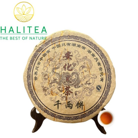 Hắc Trà An Hóa Kim Hoa Thiên Lượng Bính Hồ Nam 650g