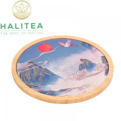 Khay Trà Đá Thấm Thuỷ Tròn Cao Cấp 20cm