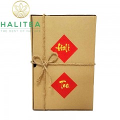 Set Quà Tặng 03 Loại Trà Shan Tuyết Cổ Thụ Hà Giang Hộp Hali Tea