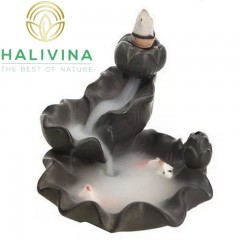 Thác Khói Trầm Hương 3 Lá Sen