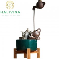 Thác Khói Trầm Hương Ấm Trà Nghệ Thuật TKAT60