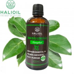 Tinh Dầu Long Não HALIOIL - Comphor Chai 100ml