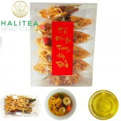 Trà Đông Trùng Hạ Thảo HALITEA  Hộp Kiếng 10 Gói