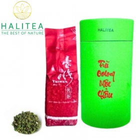 Trà Ô Long Thanh Tâm Mộc Châu Lon Xanh 200G
