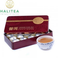 Trà Phổ Nhĩ Sống Viên Cao Cấp 75g