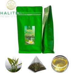 Trà Shan Tuyết Cổ Thụ HALITEA Túi Tam Giác Túi Zipper 40 Gói X5gr