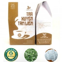 Trà Xuyên Tâm Liên Túi Lọc 25 Túi X 5gr